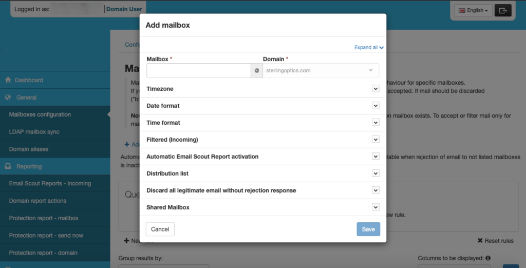 Add Mailboxes Aliases
